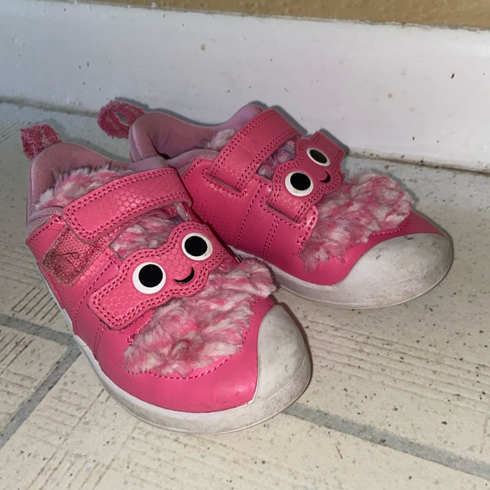 NIKE PICO 5 LIL TDV TODDLER SNEAKER Fuzzy Monster SHOE SIZE 9 9C PINK CT5073 600